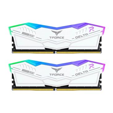   TeamGroup T-Force Delta DIMM 32GB Dual-Kit DDR5-6000 CL30 - RGB White